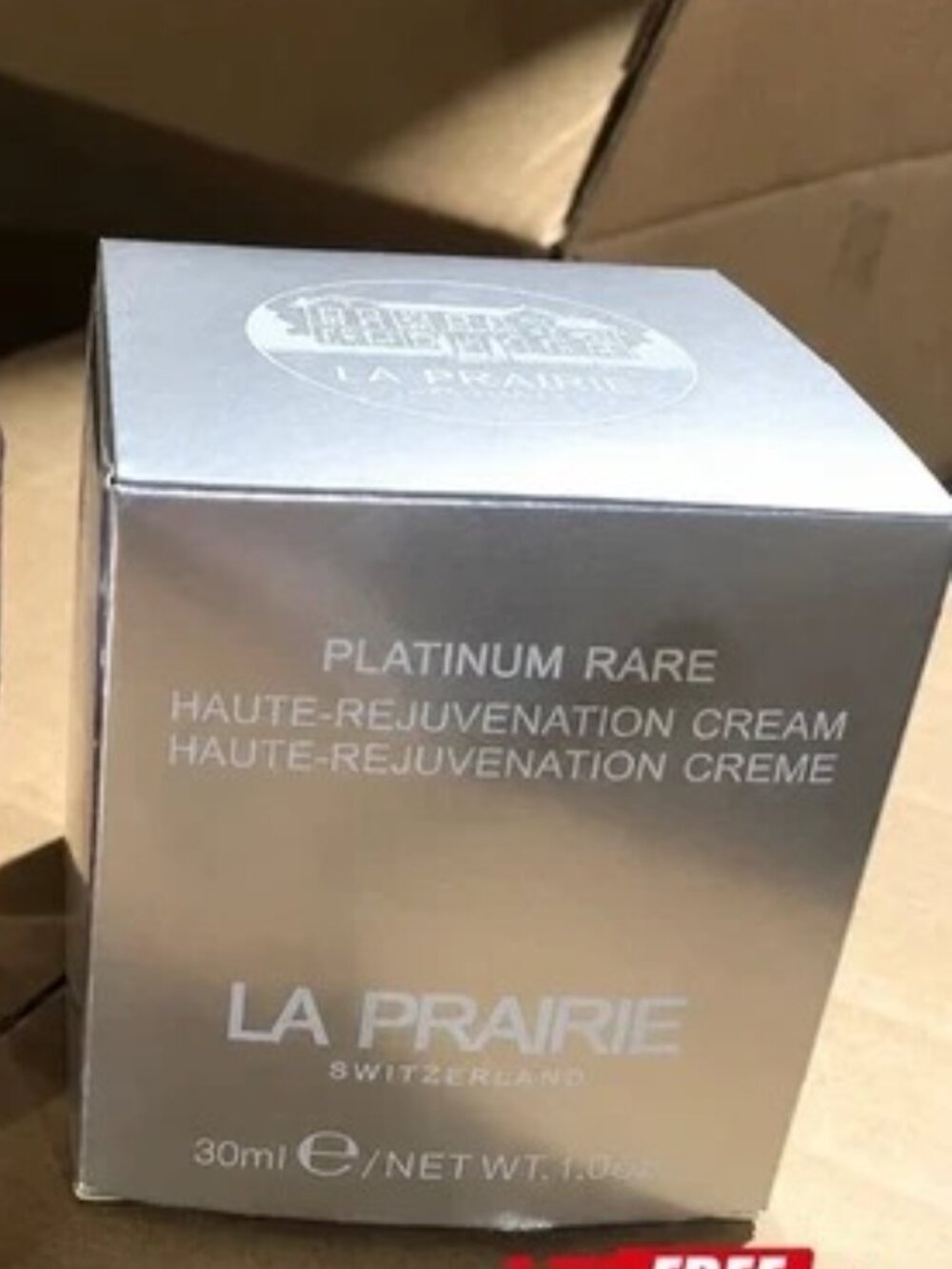 La Prairie Platinum Rare Haute-Rejuvenation Cream 1oz / 30ml Luxury Sealed Box
